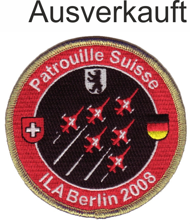 Bild von ILA Berlin 2008 Erinnerungsabzeichen Patrouille Suisse 