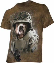 Bild von Combat Sam T-Shirt Hunde fun T-Shirt