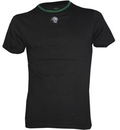 Bild von Panthers Staffel 18 Piloten T-Shirt schwarz mit grünem Kragen