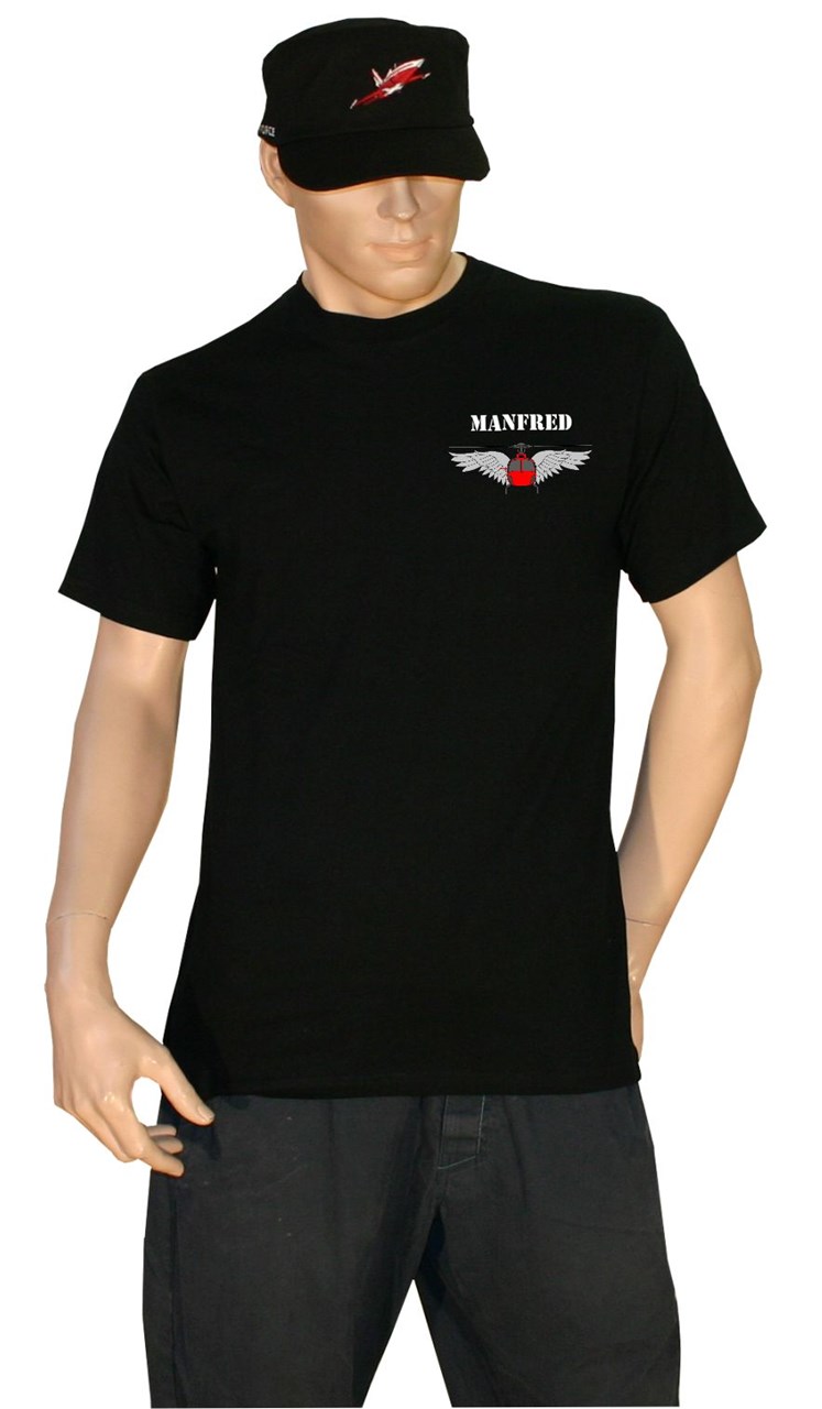 Bild von Helikopter Wings T-Shirt mit Ihrem Namen 